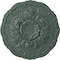 Ekena Millwork Cornelia Ceiling Medallion (Fits Canopies up to 4"), Hand-Painted Cloud Burst, 22 1/2"OD x 1 1/2"P CM22CNCBF - alternate 1